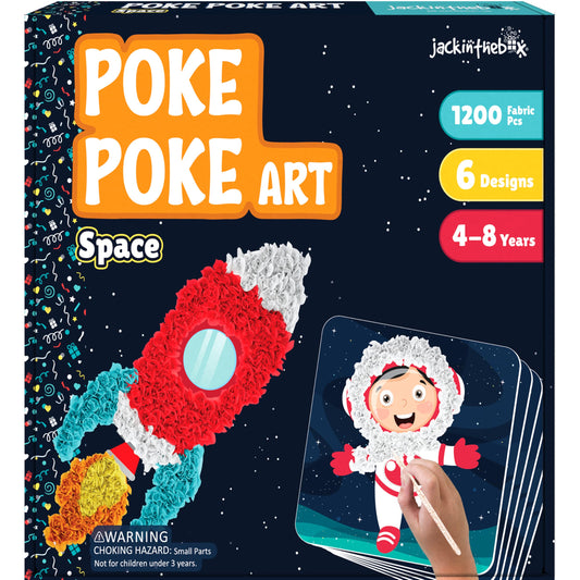 jackinthebox Poke Poke Art kit β space sun design for creative exploration.
