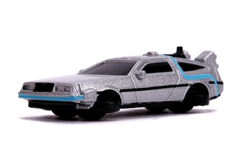 Jada Back To The Future nano time machine die-cast body; durable build