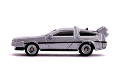 Jada Back To The Future nano time machine packaging display; collectible ready