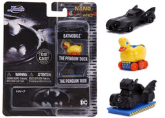 Jada 1989 Batmobile nano die-cast with movie-accurate detailing for display