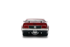 Jada Big Time Muscle Mustang Mach 1 diecast metal texture.