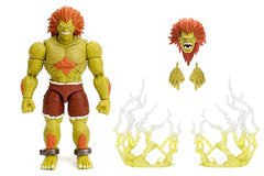 Blanka interchangeable heads and hands enable dynamic signature moves for collectors