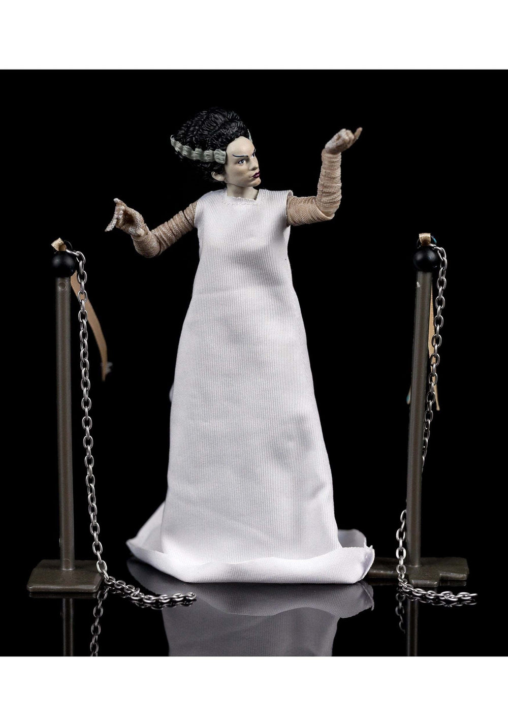 Jada Bride of Frankenstein 6-inch figure packaging; perfect for collectors.