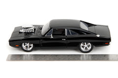 Jada Die-Cast Charger collector display image promotes home shelving as a cinematic homage.