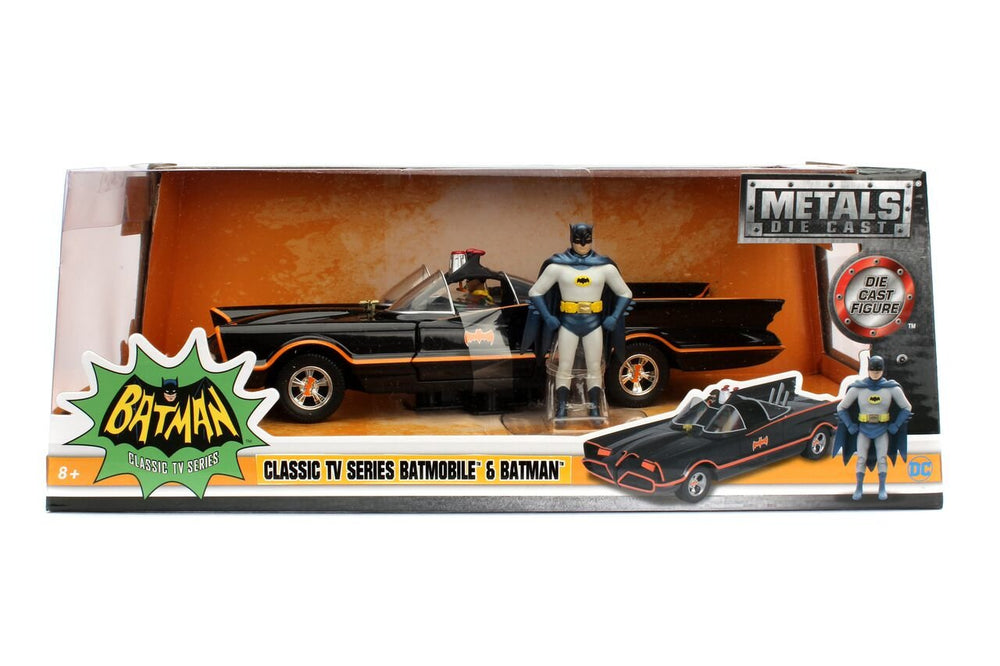 Jada die cast metal body delivers a durable premium feel.