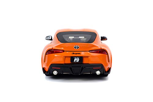 Jada Fast & Furious F9 Supra trunk detail enhances display depth and authenticity