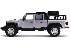 Jada Jeep Gladiator 1:24 side doors open for realism.