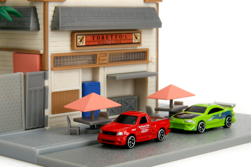Decorative architecture details in Jada Toretto Market Cafe scene