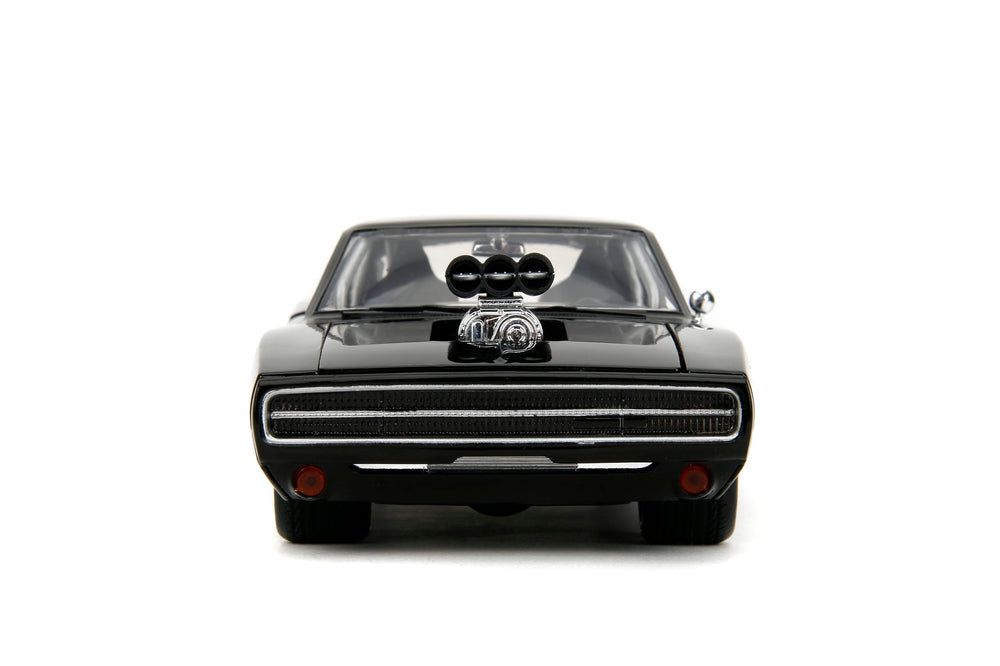 Jada Fast & Furious 1970 Dodge Charger trunk open reveals interior craftsmanship.