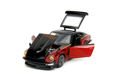 Jada Fast X 1972 Datsun 240Z premium rubber tires enhance realism.