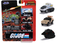 Jada GI Joe Snow Cat die-cast with authentic details for collectors' display.