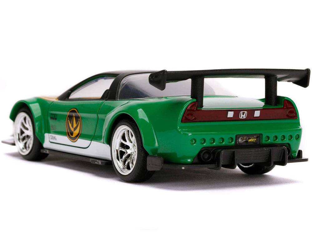 Jada Green Ranger-inspired paint enhances display appeal and collectibility