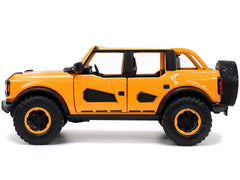 Jada Ford Bronco opening doors showcases interior features.