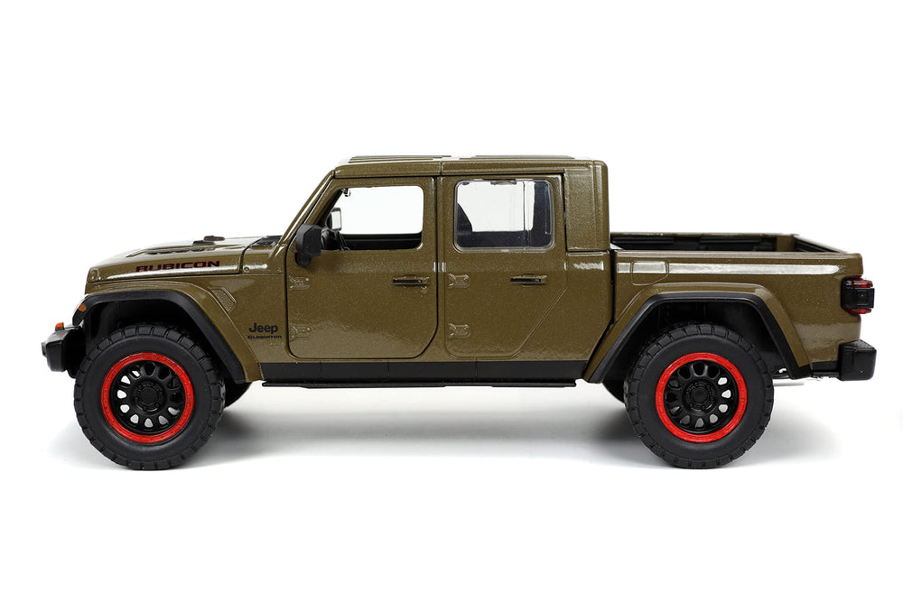Jada Just Trucks opening hood and detailed interior for an interactive display.
