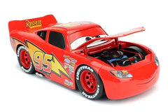Jada Lightning McQueen doors and trunk opening deepens display realism