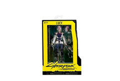 Lucy detailed sculpt captures cyberpunk flair for premium shelf display.