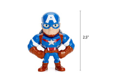Jada Marvel Avengers pack shown in a curated hero display.