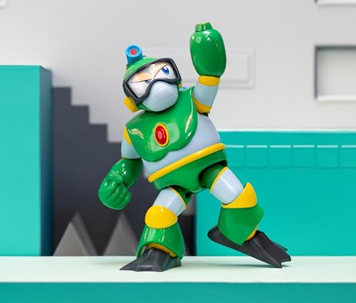 Arm cannon accessory included with Jada Mega Man Bubble Man