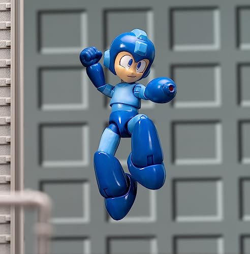 Jada Mega Man figure hands and attachments offer versatile posing options