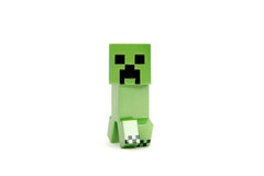 Jada Minecraft Creeper 2.5-inch metalfig side view, adds drama to your display.