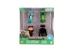 Jada Minecraft MetalFigs Alex in Leather Armor on desk display