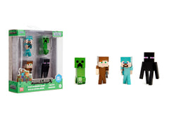 Jada Minecraft MetalFigs Steve in Diamond Armor for display and collection