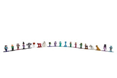 Jada Minecraft Nano Metal Fig pose-02 demonstrates premium metallic paint finish