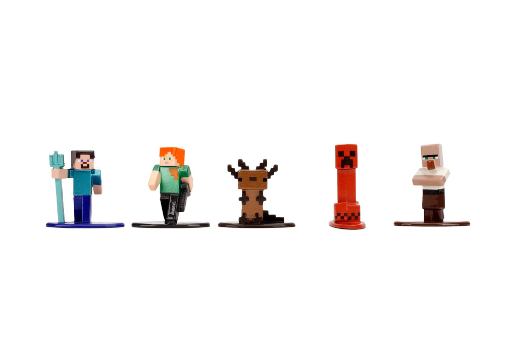 Jada Minecraft Nano Metalfigs Series 13 Snow Golem figure for winter dioramas