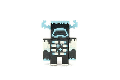 Jada Minecraft Warden 2.5-inch metalfig side view, eye-catching display piece.