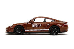 Opening doors on the Jada MMS 1:24 Porsche 911 Turbo adds realistic action.