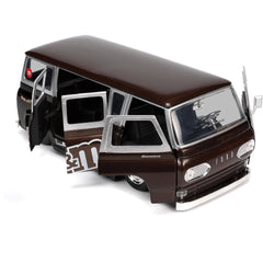 Jada M&M's 1965 Ford Econoline open doors showing precise scale detail.