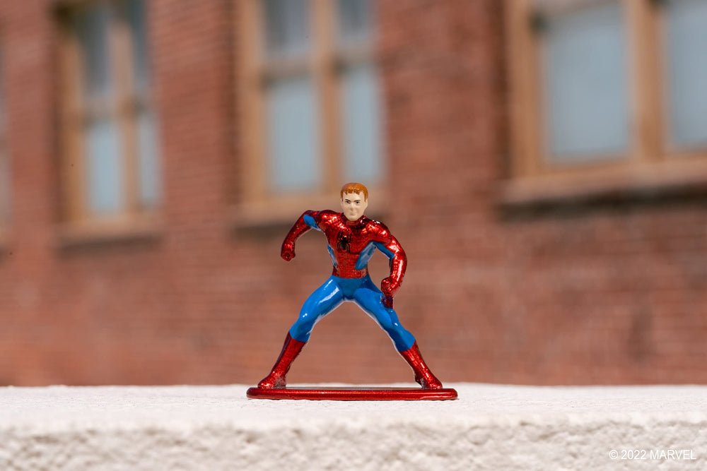 Jada Nano MetalFigs Spider-Man 2099's futuristic vibe in miniature