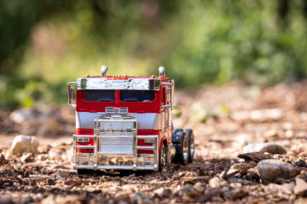 Jada Optimus Prime die-cast suitable for ages 8 and up.
