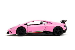 Jada Pink Slips Lamborghini Huracan Performante with opening doors for play