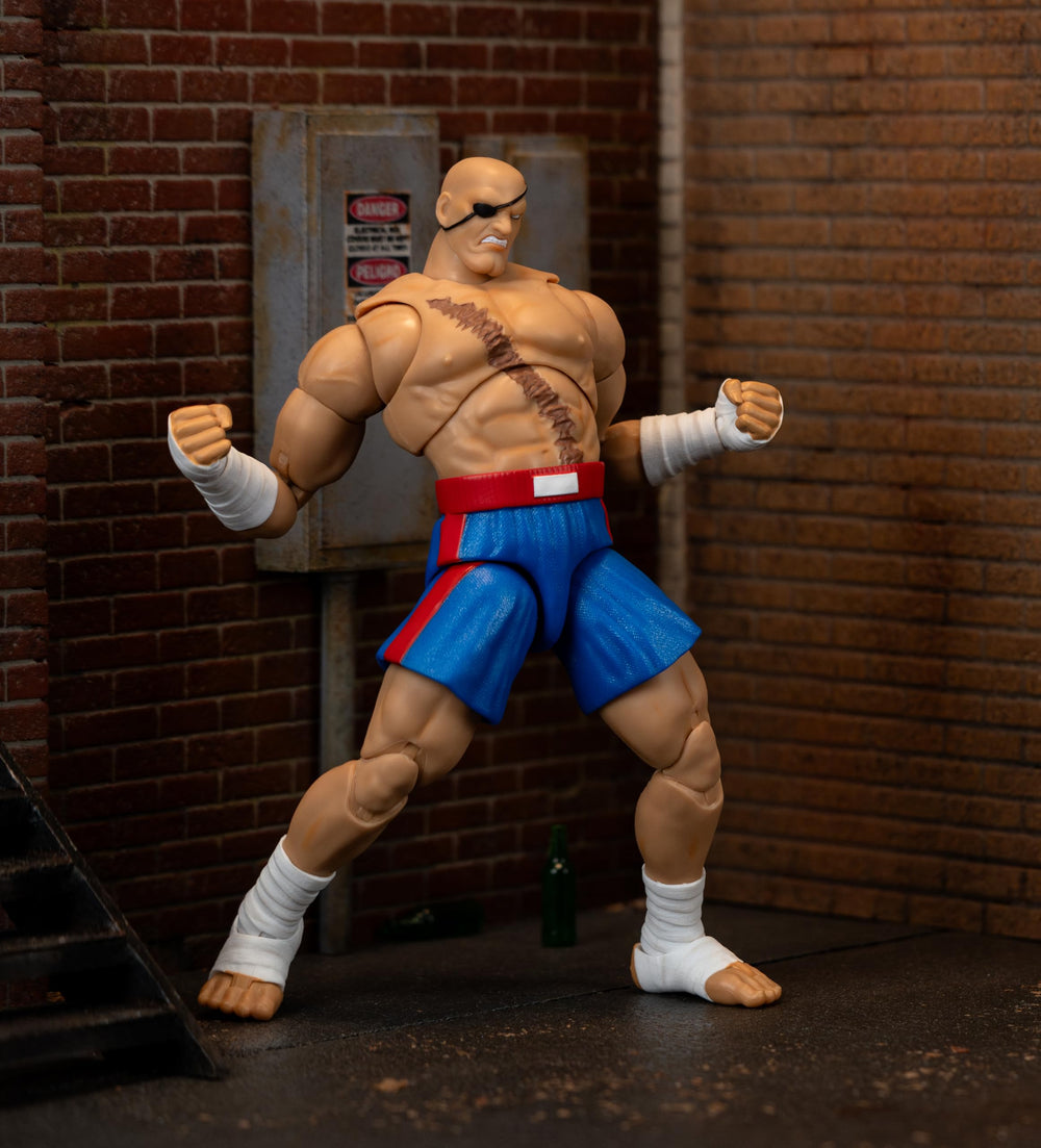 Jada Sagat deluxe Tiger Shot effect piece for iconic ranged attack display