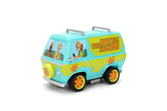 Jada Scooby-Doo Mystery Machine RC top view showcasing classic colors.
