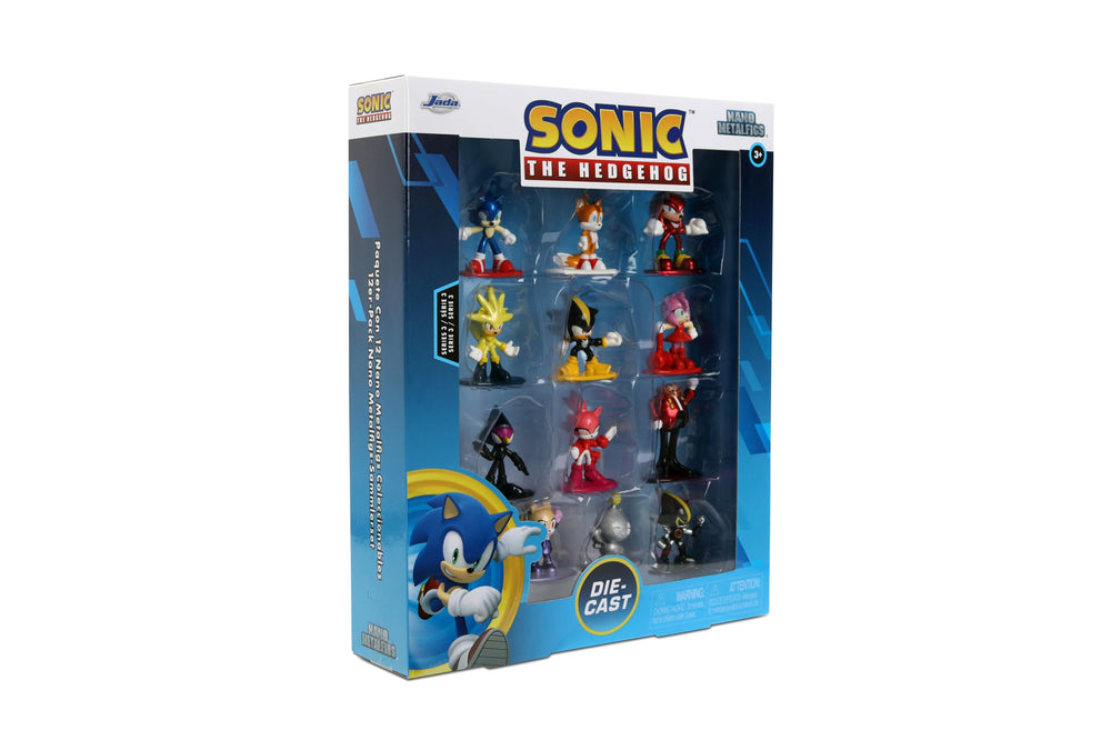 Jada Sonic Nano Metalfigs Series 3 Metal Sonic figure completes the lineup