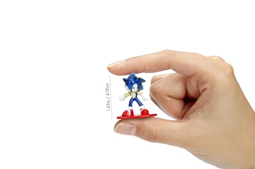 Jada Sonic Nano Metalfigs Shadow Android figure stands out