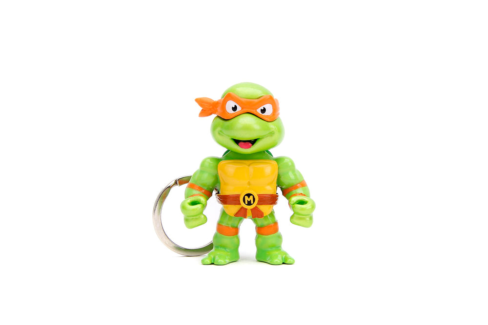Jada TMNT 2.5-inch Leonardo metalfigs with keychain for collection on the go