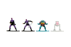 Jada TMNT Nano MetalFigs Leonardo figure with blue mask for organized display.