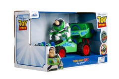Jada Toy Story Turbo Buggy durable tires support confident spins during indoor races.