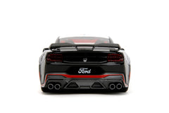 Jada Toys Bigtime Muscle Mustang Dark Horse glossy finish on display stand out