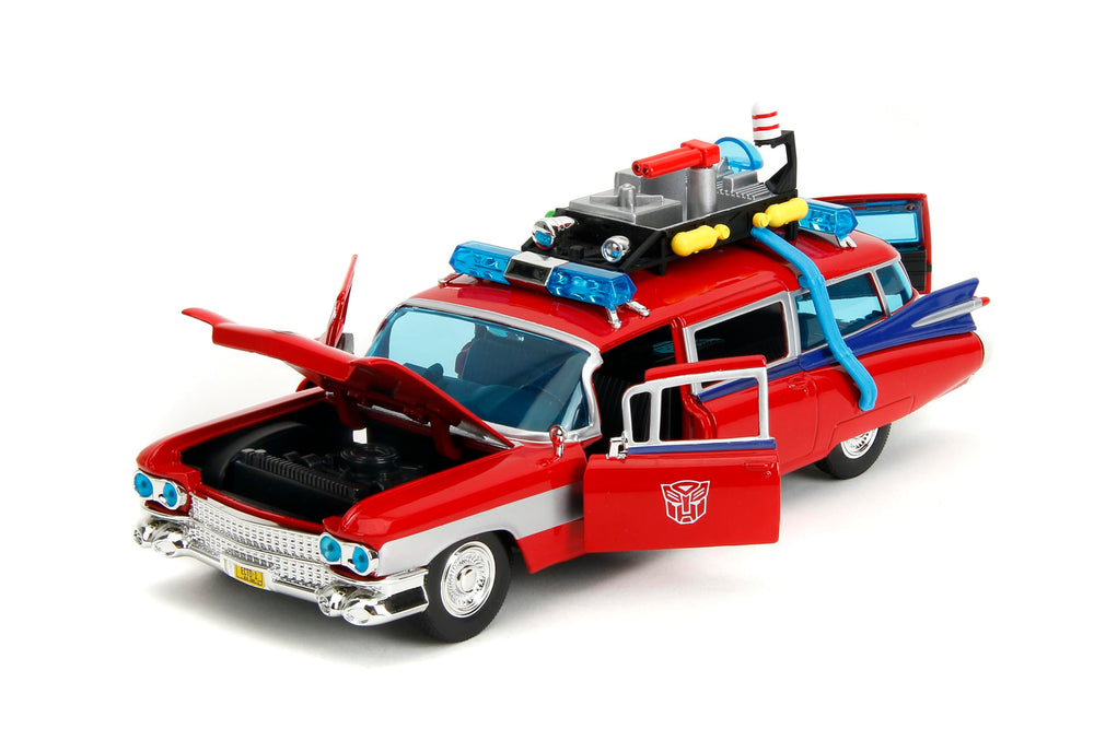 Jada Toys Ecto-1 Mashup 1:24 scale for accurate display with other collectibles.