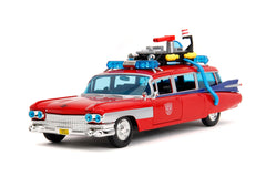 Jada Toys Ecto-1 Mashup exterior detail enhances shelf presence.