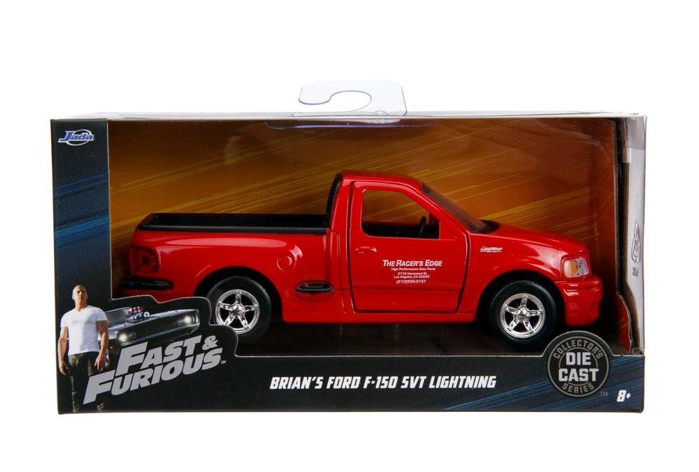Jada Toys Ford Lightning packaging-ready figure suits easy gifting and shelf-ready setups.