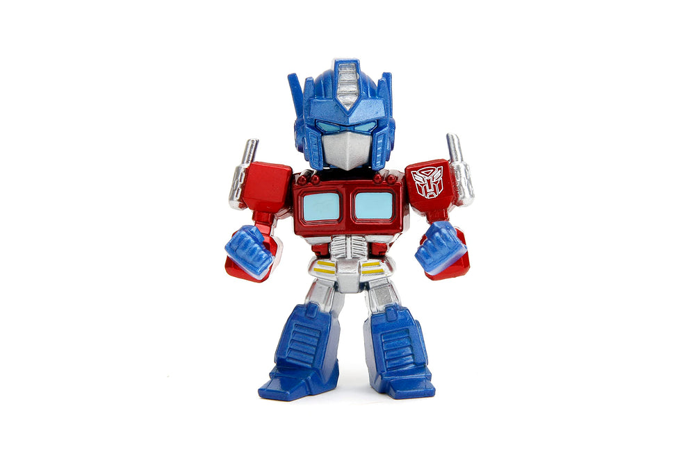 Jada Transformers 2.5-inch Metalfigs 4-pack durable metal construction for long-term display