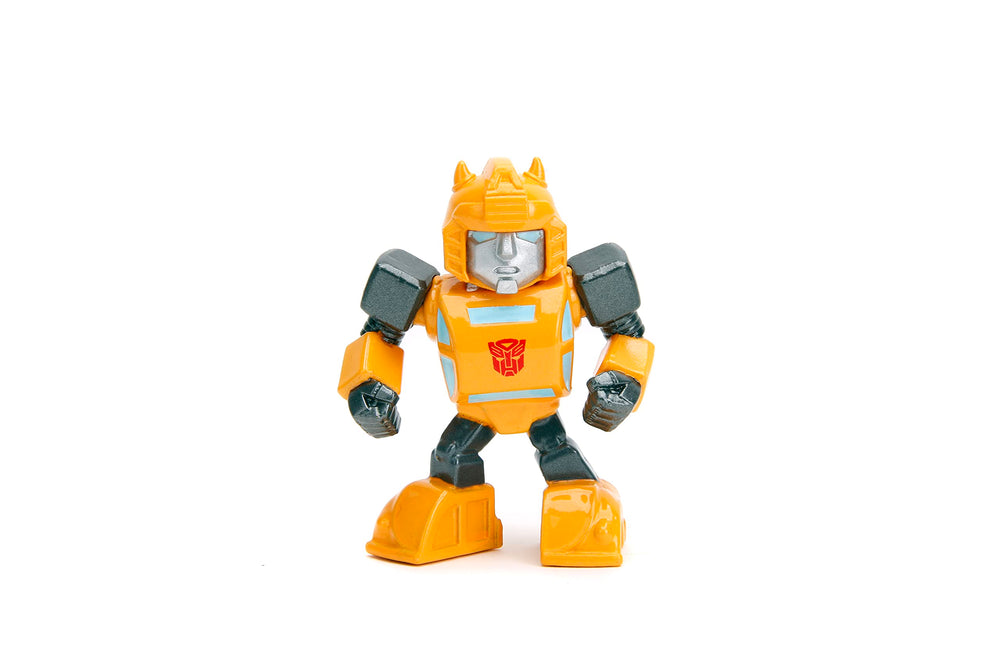 Jada Transformers 2.5-inch Metalfigs 4-pack gift-ready set for fans and collectors