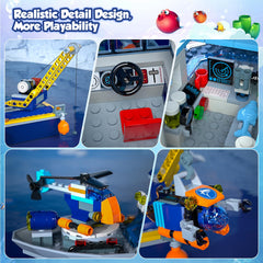 JAEUZKJYDA Colorful instructions guide kids through building with confidence.