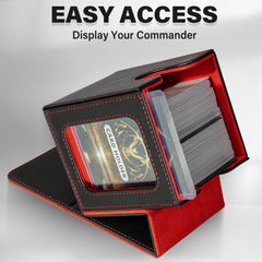 Jaffzora compact card deck box sized for easy transport