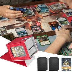 Jaffzora includes two dividers and a card holder for organization